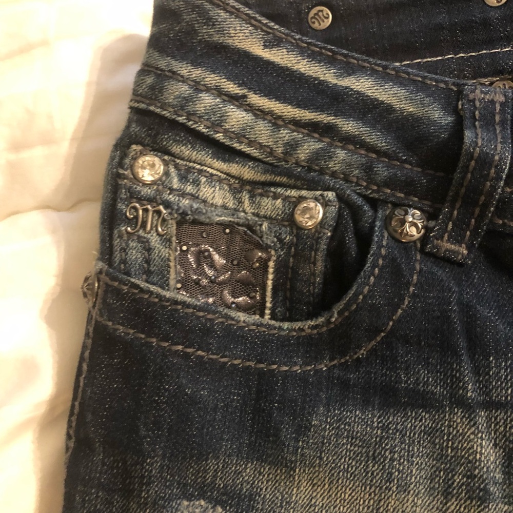 Miss Me size 28 dark wash jeans - Picture 5 of 5